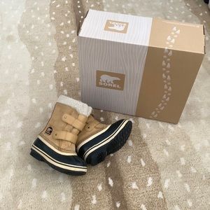 Sorel Kids 1964 Pac Strap snow boots size 10 Original Box